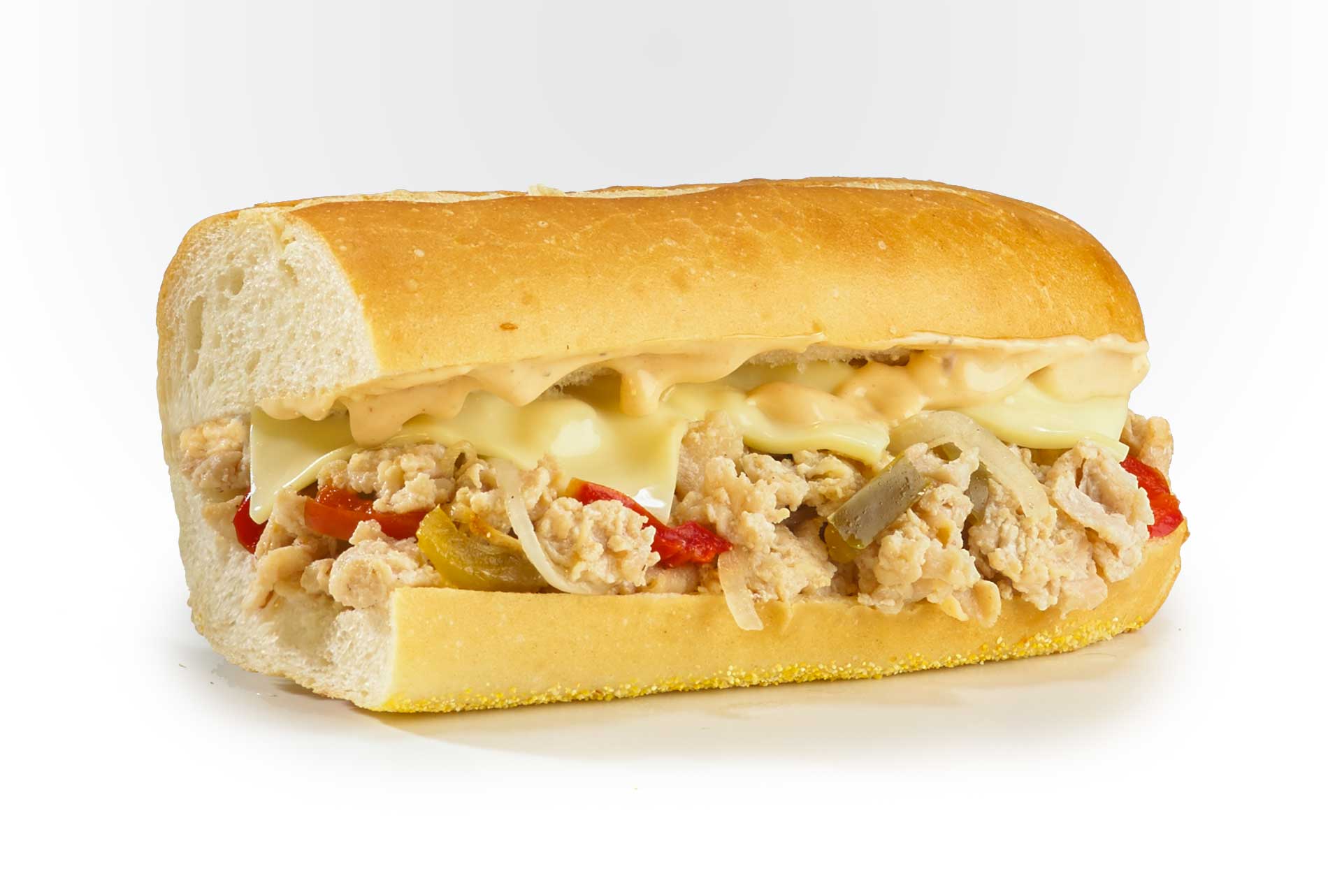 #42 Chipotle Chicken Cheese Steak - Fresh Grilled Hot Subs