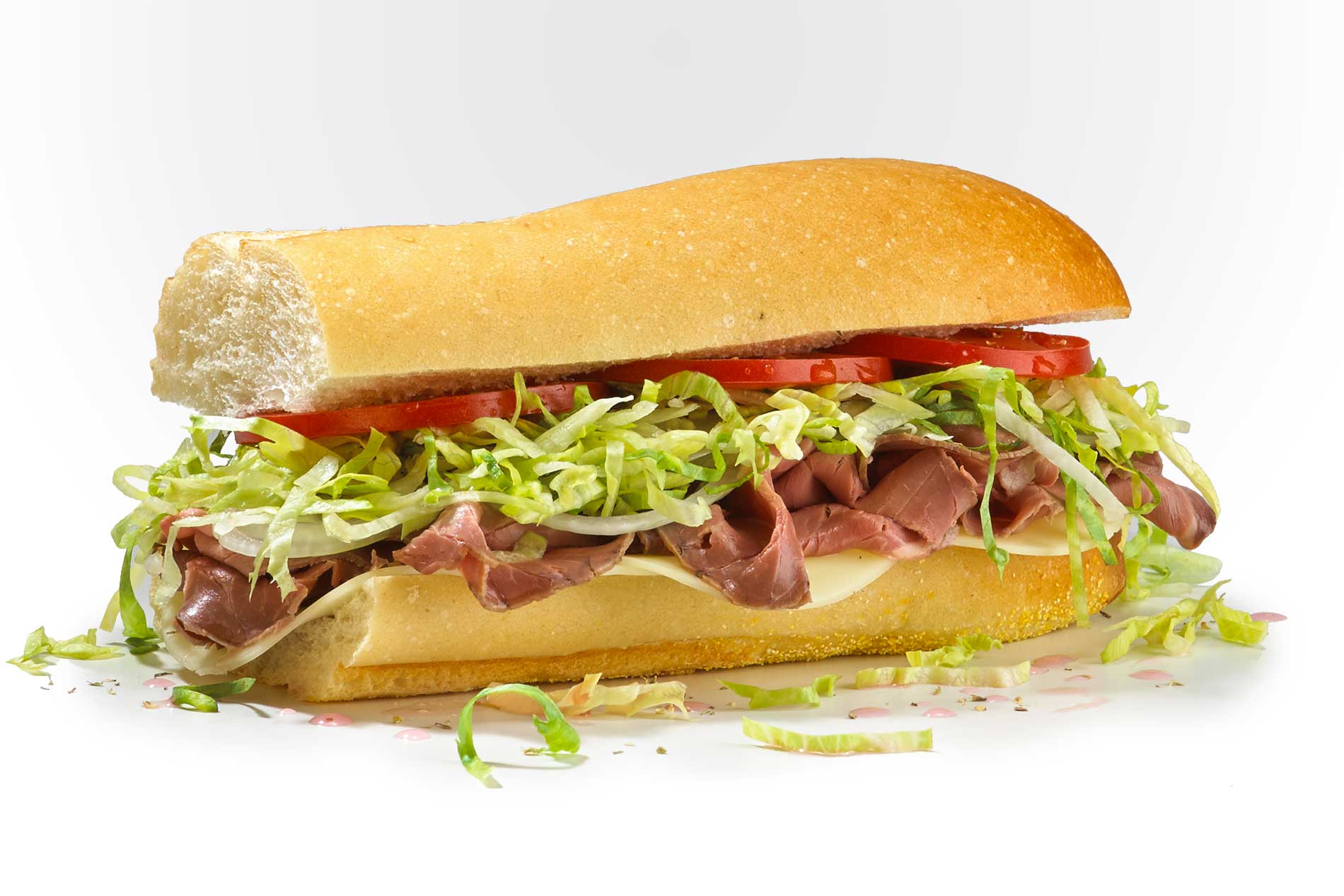 #6 Famous Roast Beef and Provolone - Fresh Sliced Cold Subs