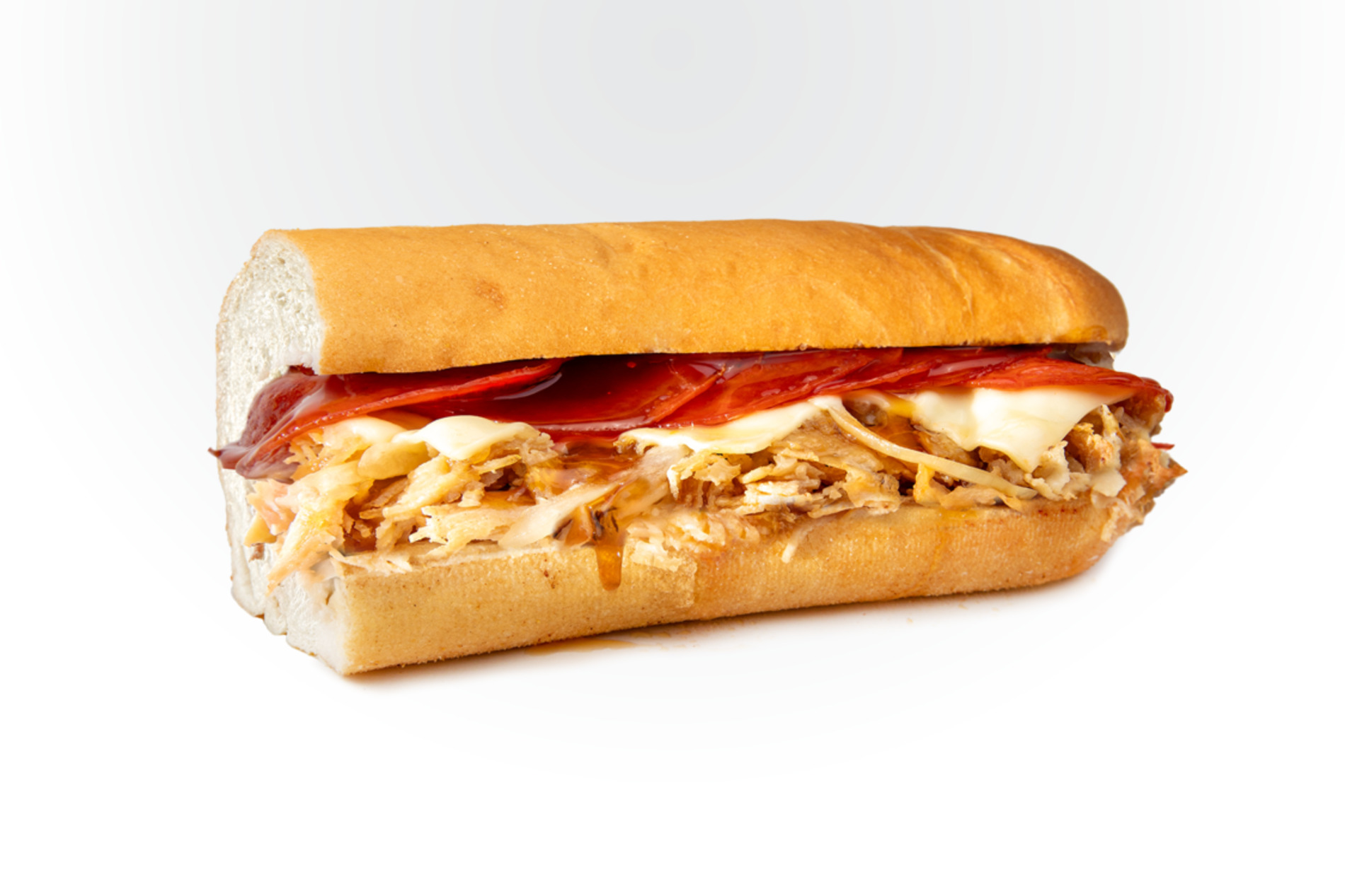 Mike's Hot Honey Chicken Cheese Steak - Fresh Grilled Hot Subs